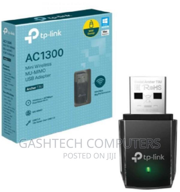 Tp-Link Ac1300 Wireless Mu-Mimo USB Adapter - Tl-Archer T3U - main view