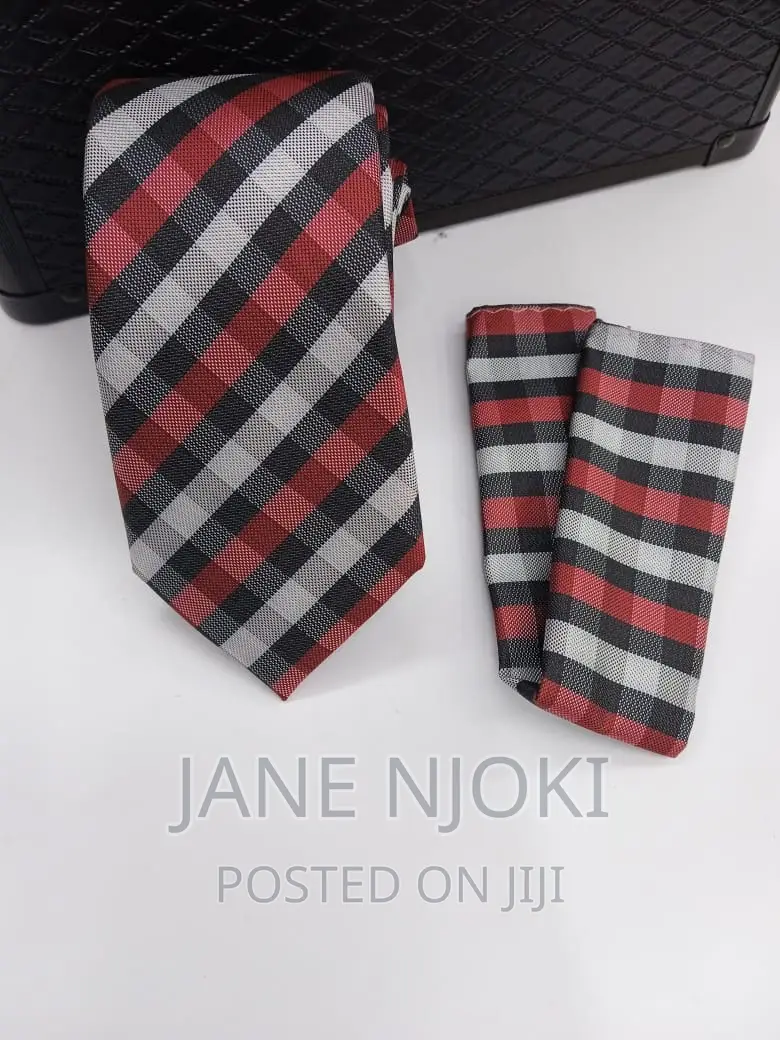 Checked Tie Men