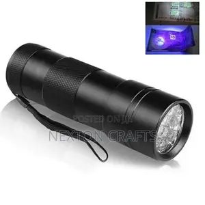 Uv Ultra Violet Torch Light Lamp Flashlight