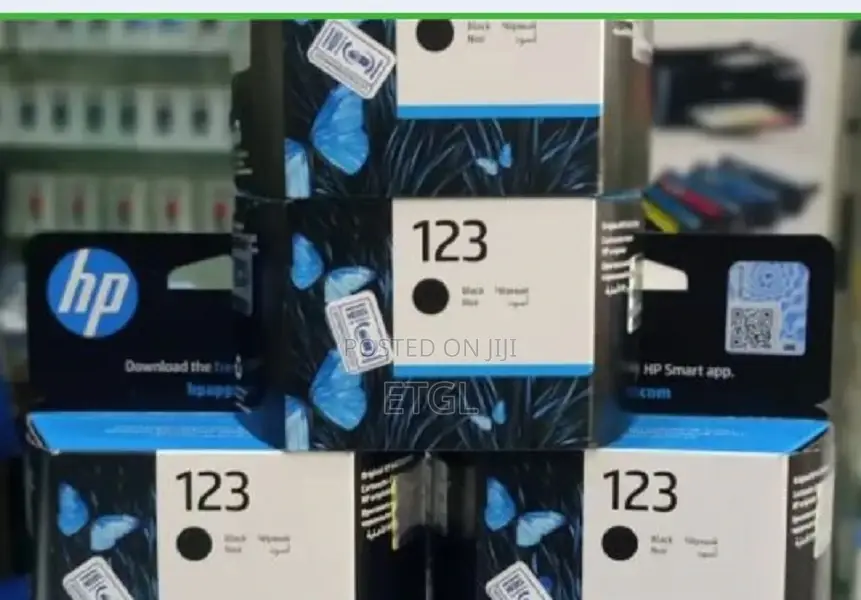 /Hp 123 Cartridge Black and Colour