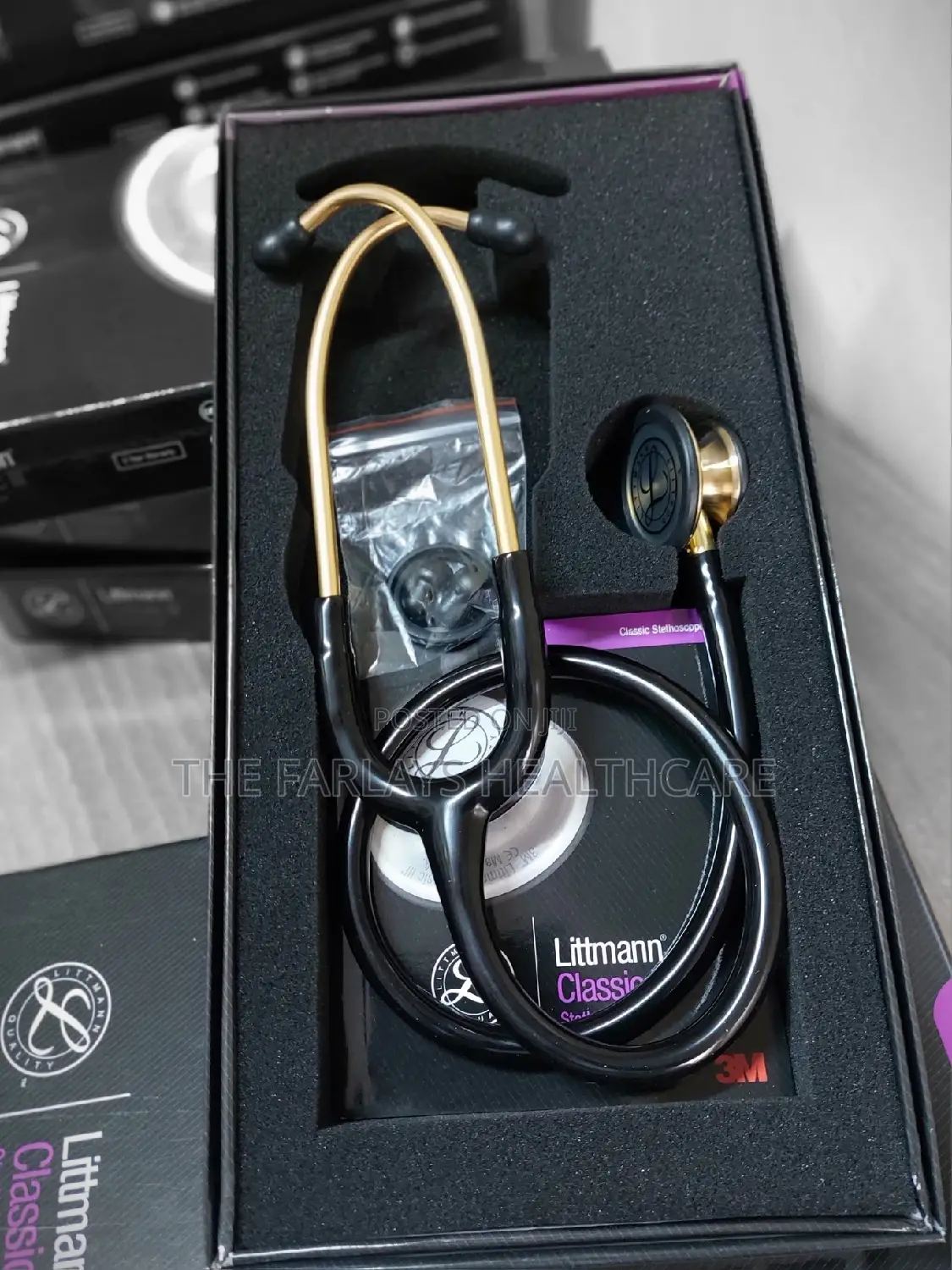 Classic Iii Littmann Stethoscope 3m - Gold Finish.