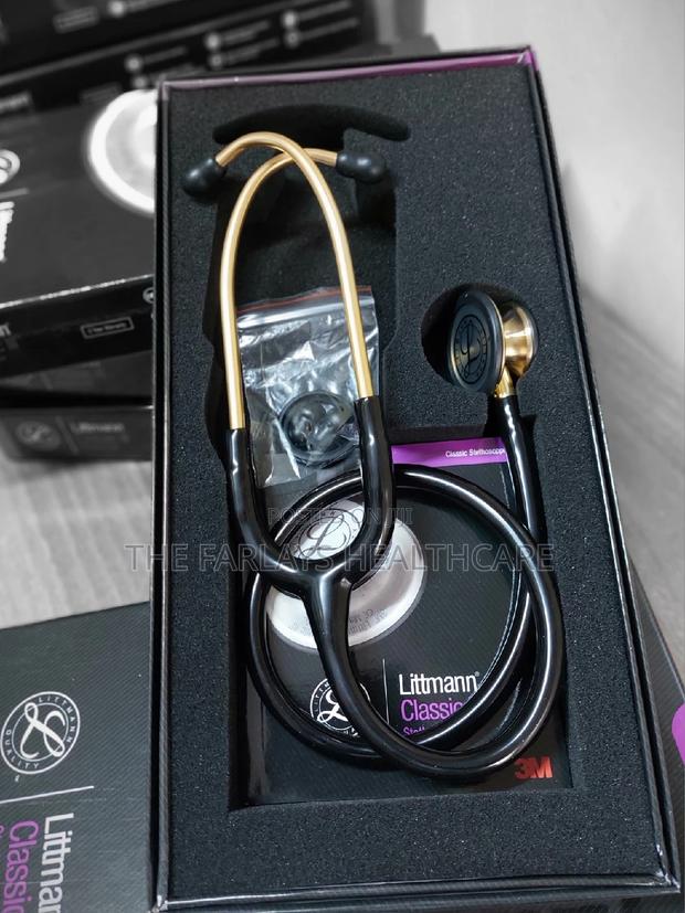 Classic Iii Littmann Stethoscope 3m - Gold Finish. - thumbnail 2