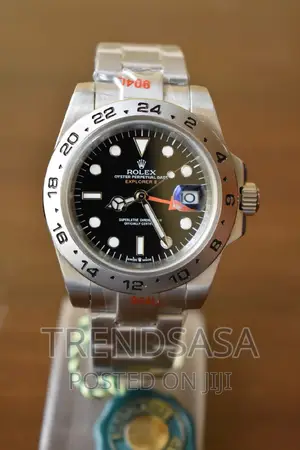 Rolex Explorer II Black Dial Stainless Steel