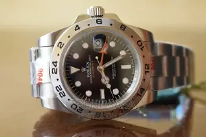 Rolex Explorer II Black Dial Stainless Steel