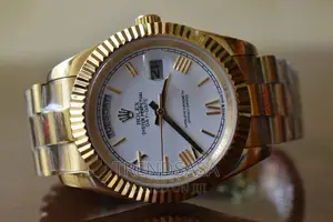 Rolex Presidential Yellow Gold White Dial Watch