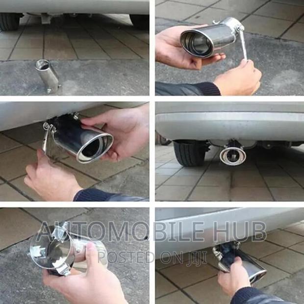 Exhaust Pipe Muffler Tip Decoration