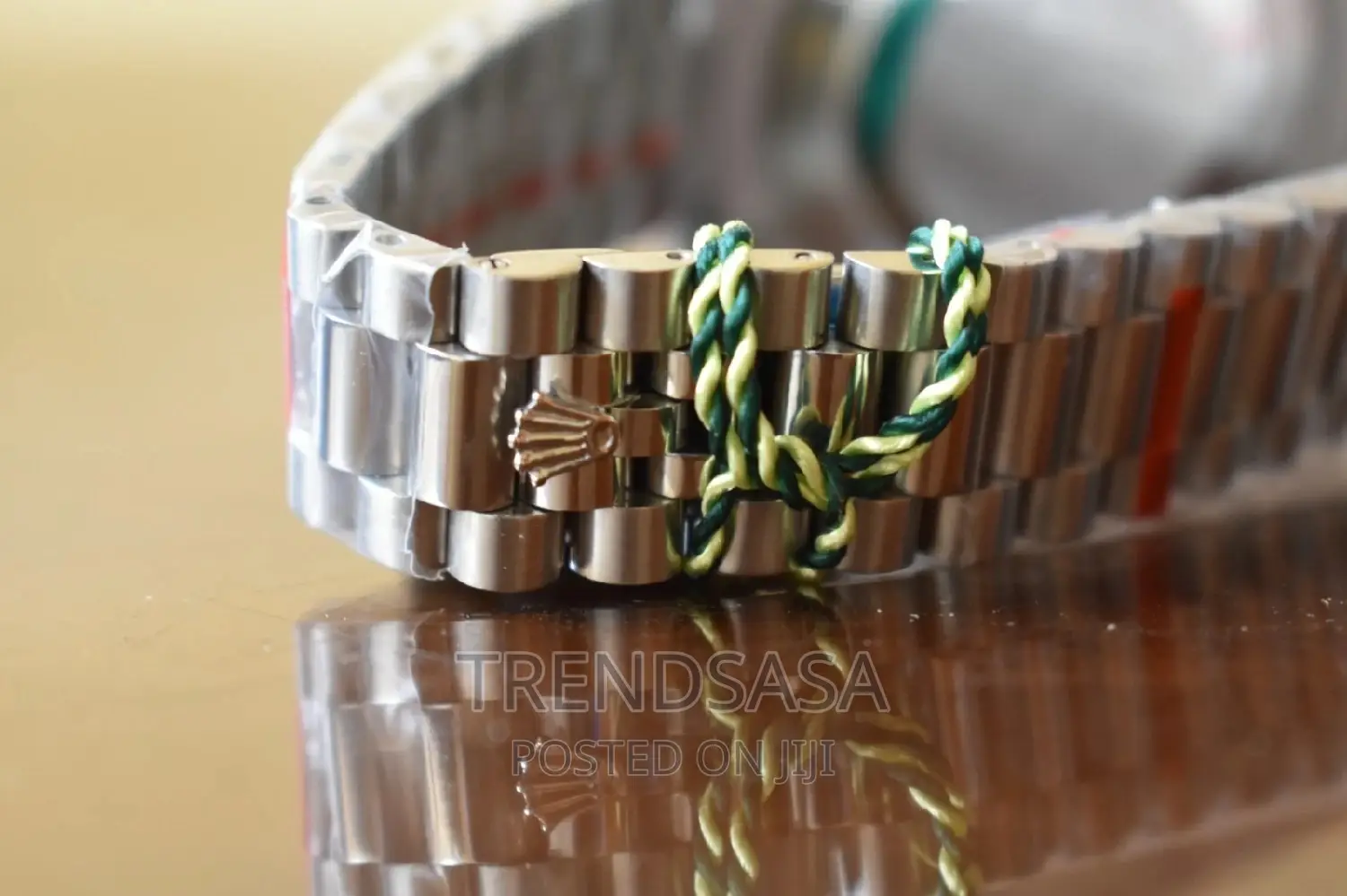 Rolex Day Date Olive Green Roman Markers