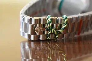 Rolex Day Date Olive Green Roman Markers