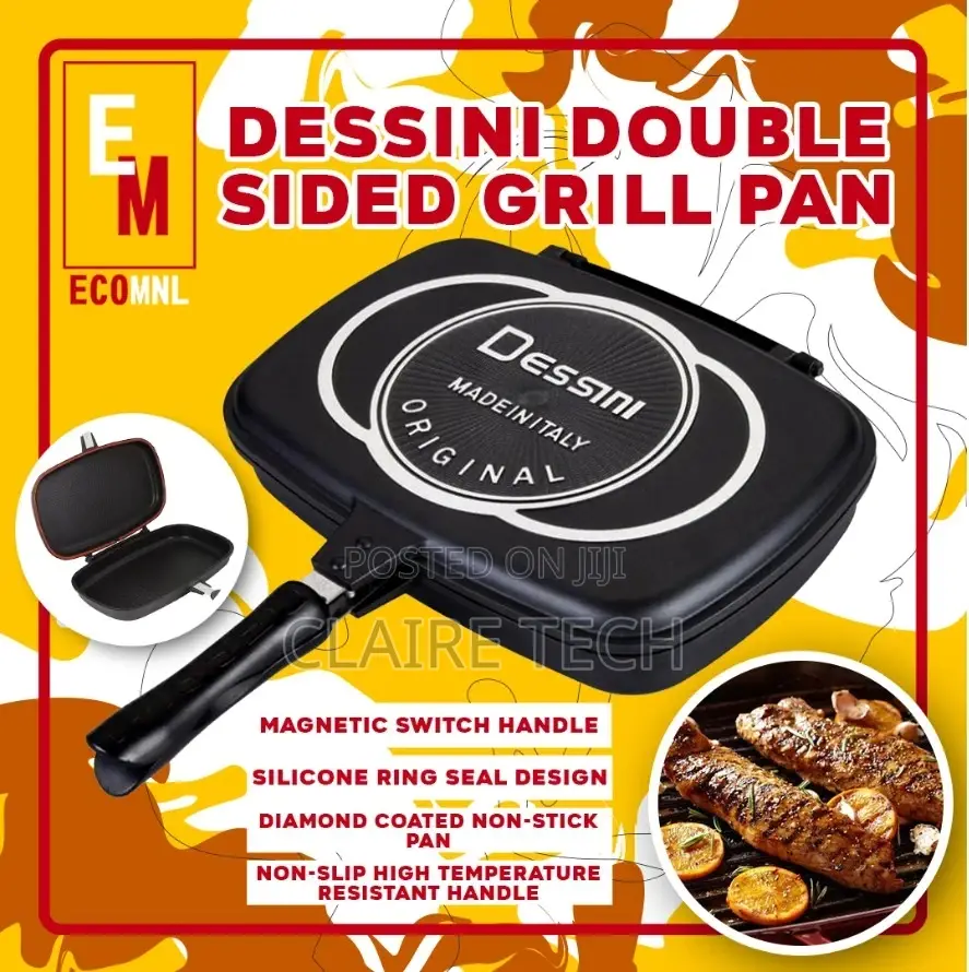 Dessini 40cm Double Grill Pan