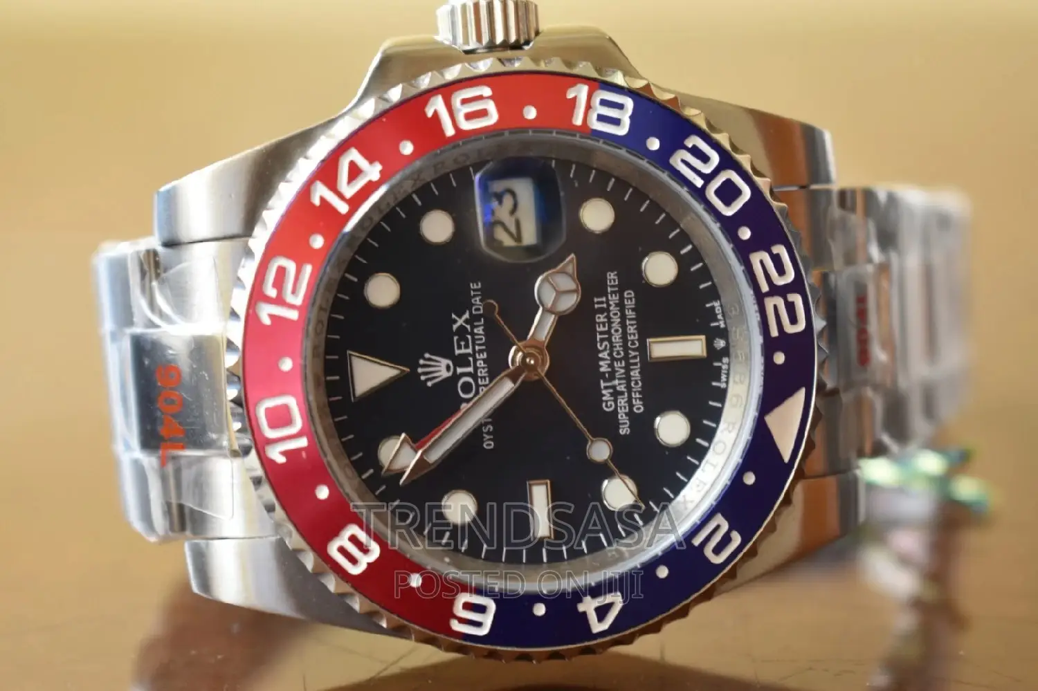 Rolex GMT Master II Oyster Bracelet "Pepsi" Watch
