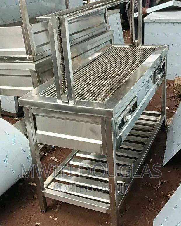 Stainless Steel Nyama Choma Grill Jiko