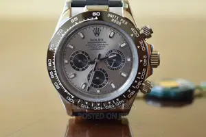 Rolex Daytona Silver Dial Oyster Flex Rubber Straps
