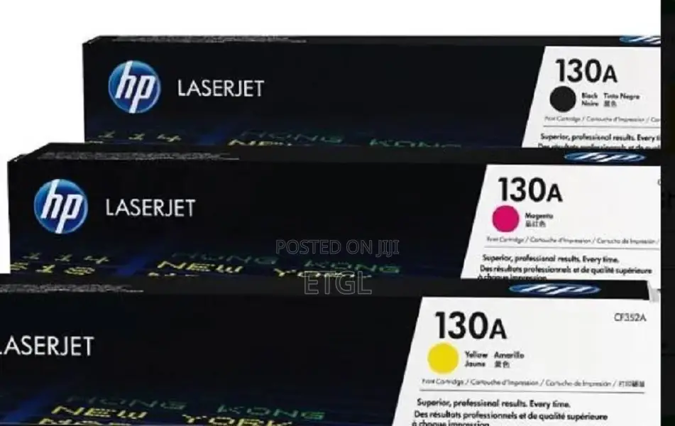 }HP 130A (CF350A) Black Original Laserjet Toner Cartridge