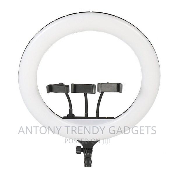 18 Inch Led Ring Light Rl-18 With Usb Port With 3 Mob