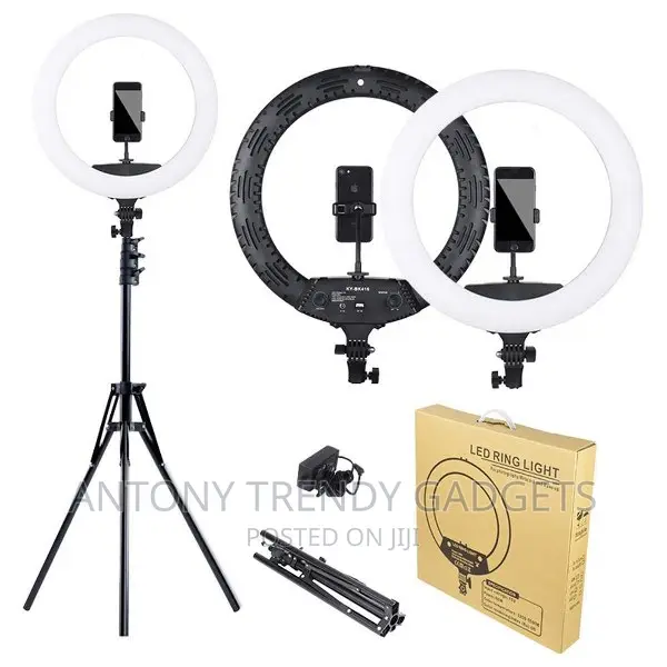 18 Inch Led Ring Light Rl-18 With Usb Port With 3 Mob