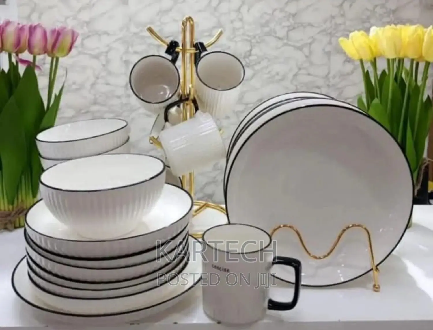 24pc Japanese Dinner Set