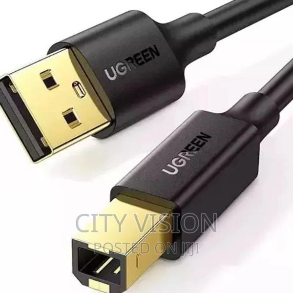 UGREEN USB 2.0 Am to BM Print Cable 5m*Black* US135