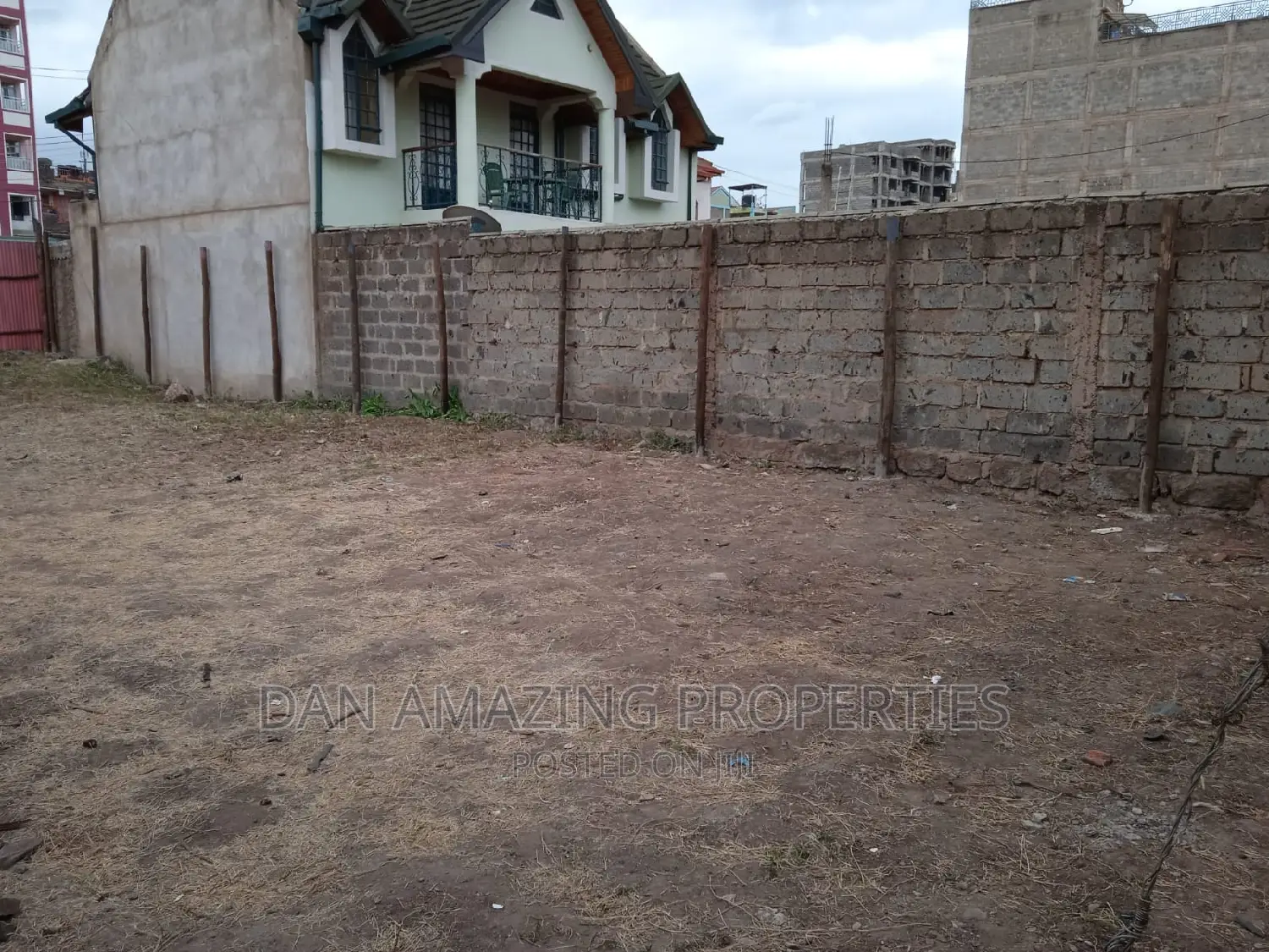 80 by 33 Plot for Sale Thika Road Clayworks
