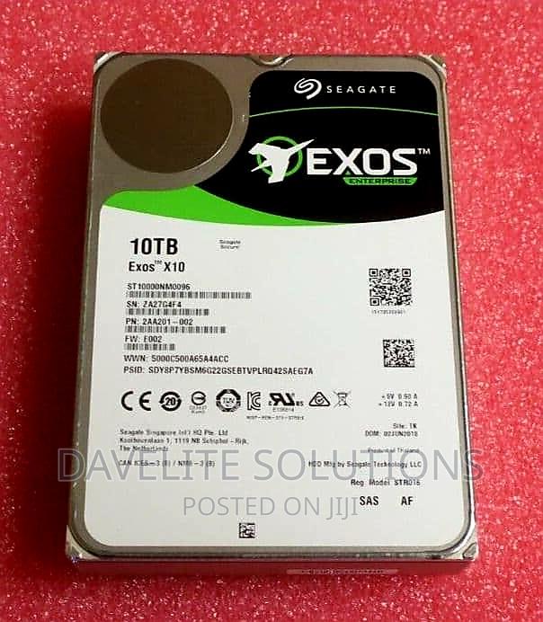 10TB Seagate X10 Enterprise Internal HDD - thumbnail 3