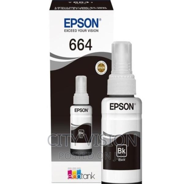 Ink Cartridge EPSON T6641 Black* T6641* - main view