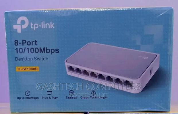 Tplink 8port Desktop Switch TL-SF1008D - main view