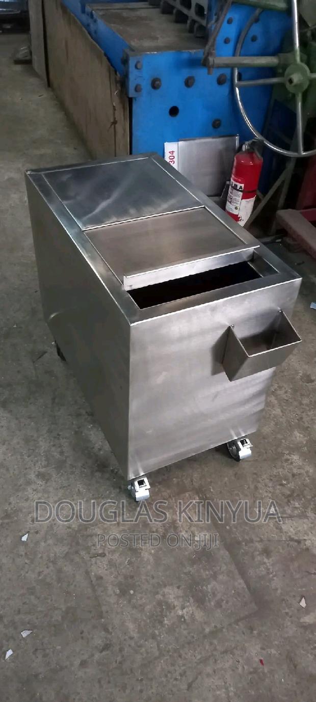 Stainless Steel Grease Trap. - main view