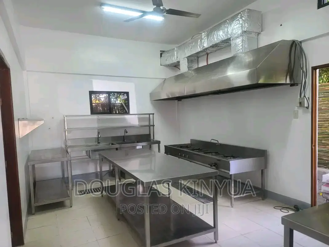 Stainless Steel Working Table ( 230cmby114cmm).