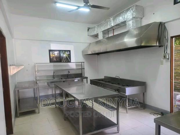 Stainless Steel Working Table ( 230cmby114cmm). - main view