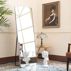 *Unbreakable Full Length Mirror With Metallic Frame