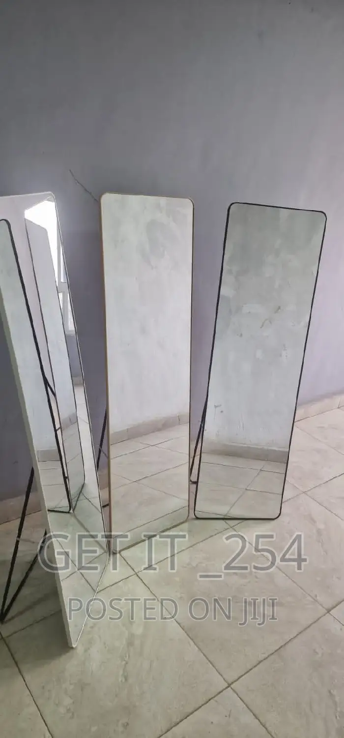 *Unbreakable Full Length Mirror With Metallic Frame