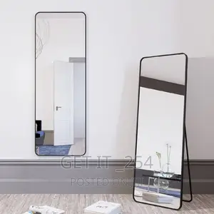 *Unbreakable Full Length Mirror With Metallic Frame