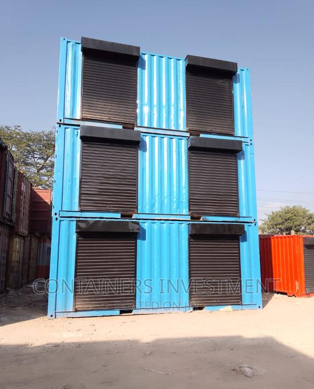 20ft Container Stalls - 3 Units Complete - main view