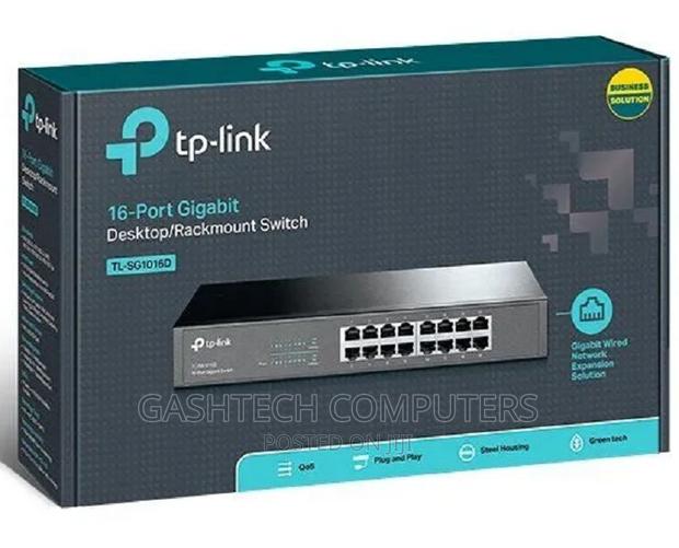 Tp-Link 16-Portmbps Desktop Switch - TL-SG1016D - main view