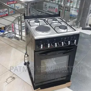 Volsmart Standing Cooker 50×55 3gas+1electric Plate