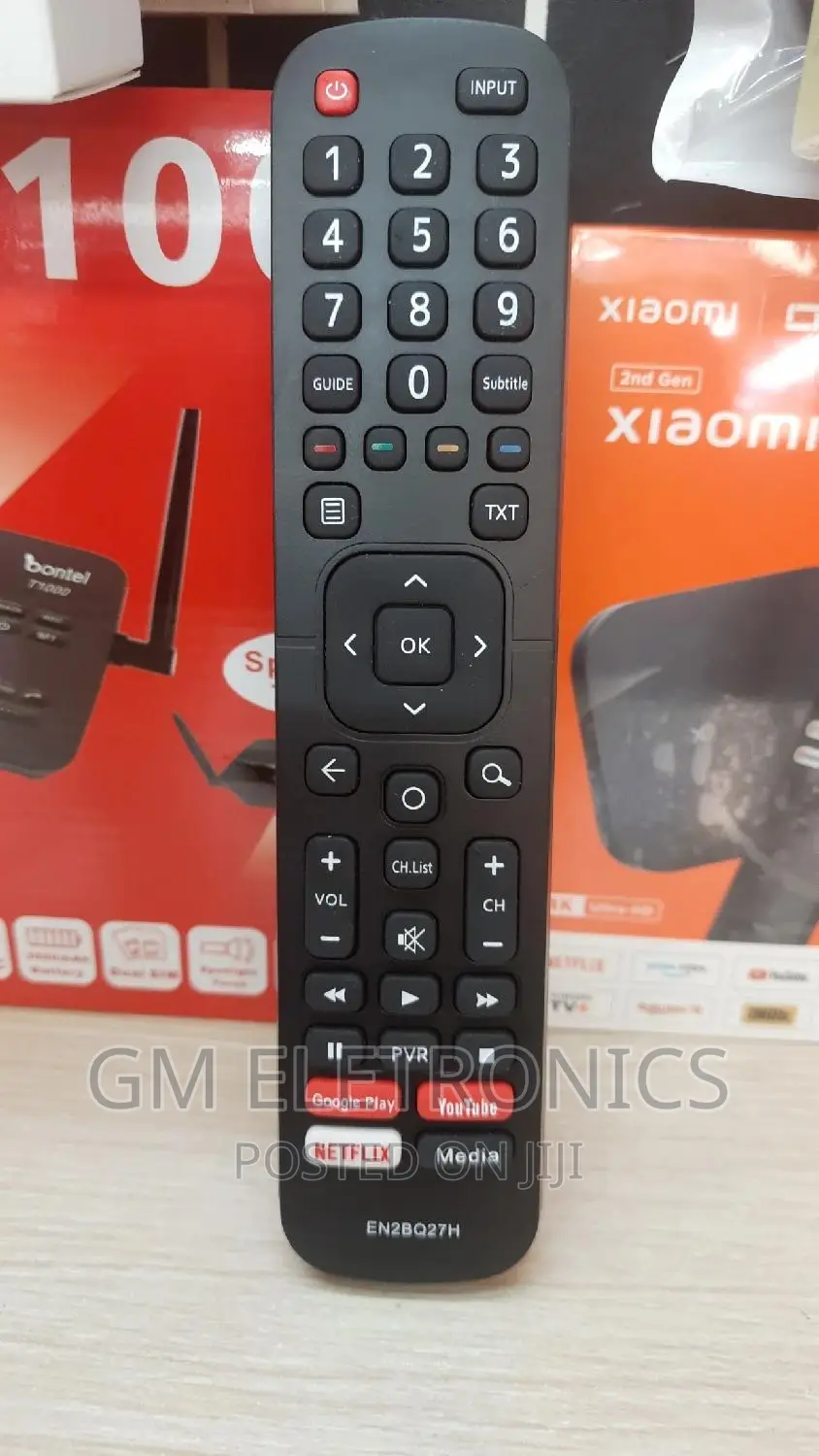 Hisense Google Play Smart TV RMT (EN2BQ27H)