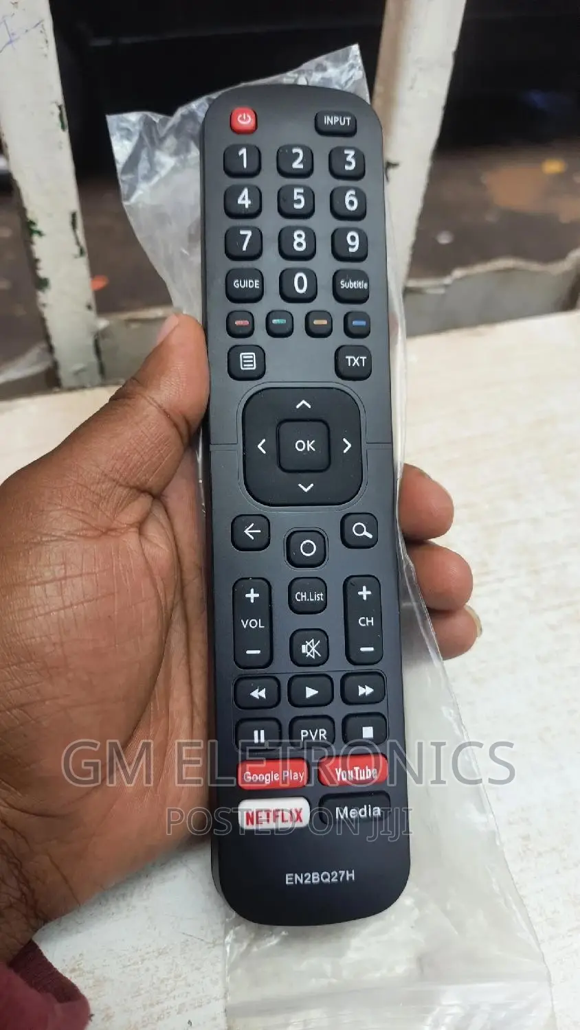 Hisense Google Play Smart TV RMT (EN2BQ27H)
