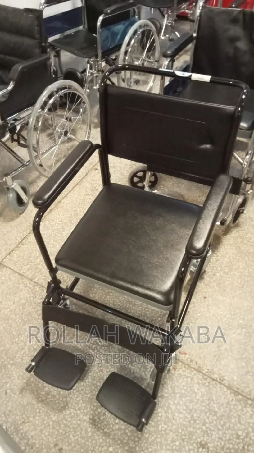Commode Seat With Headrest and Armrest