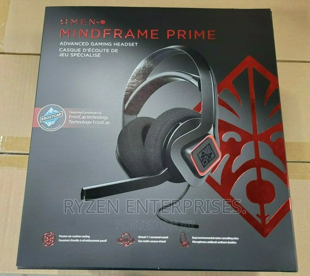 Hp OMEN Mindframe Prime Headset- Black