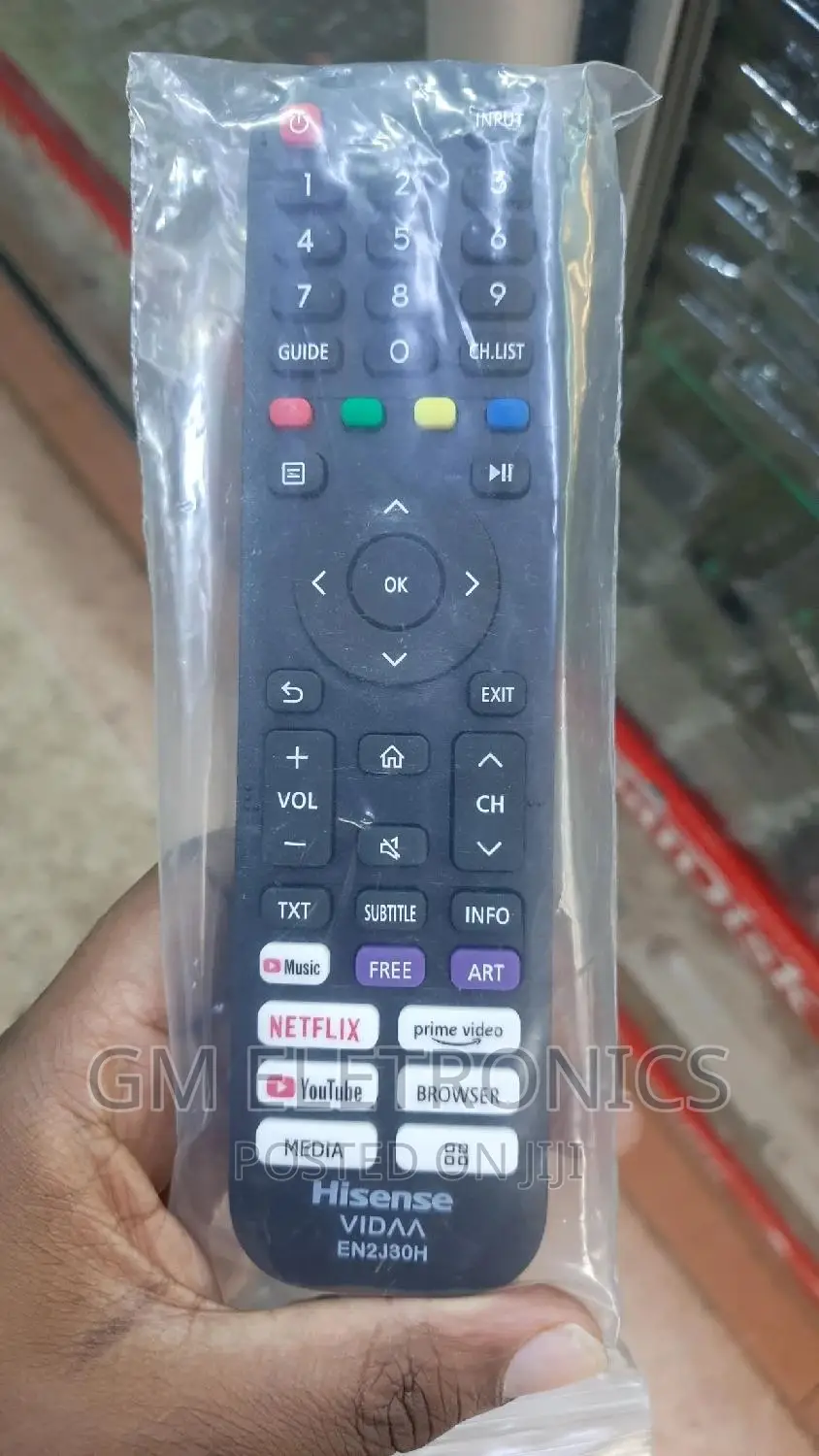 Hisense/Vision Vidaa Replacement RMT .