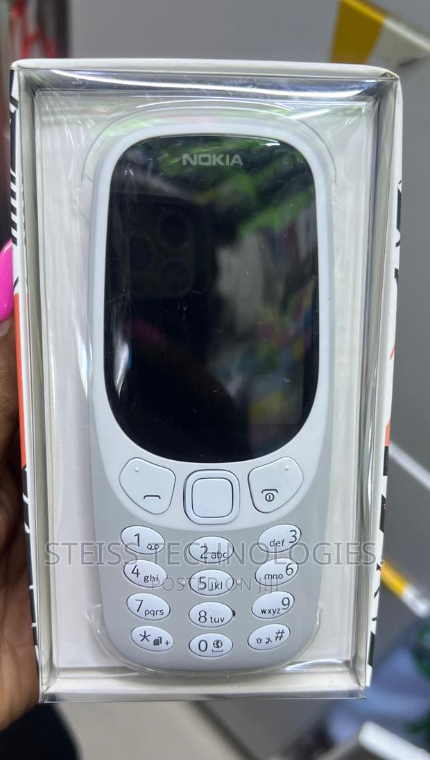 New Nokia 3310 Silver - main view