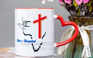 Love Handle Red Mugs(Sublimation)