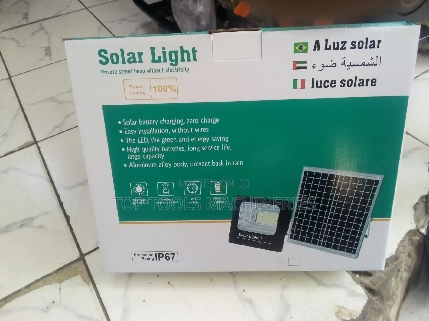 Solar Flood Light 100w