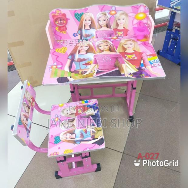 Kids Pink Study Table
