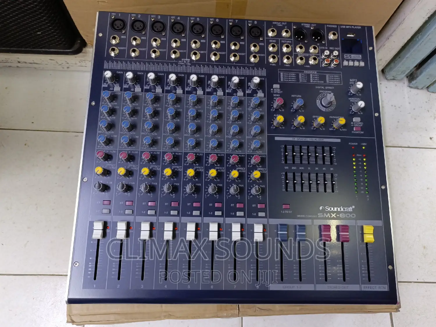 Sound Craft 8 Channels Plain Mixer