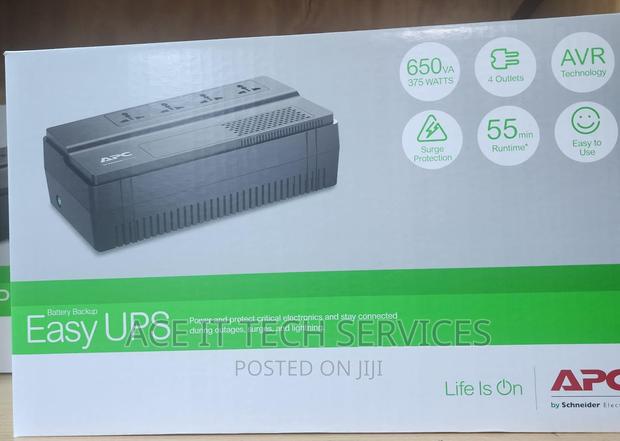 APC Easy UPS Bv 650va, Avr, Universal Outlet, 230V