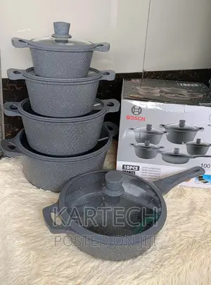 Silicone Bosch 11 PCS Cookware Set