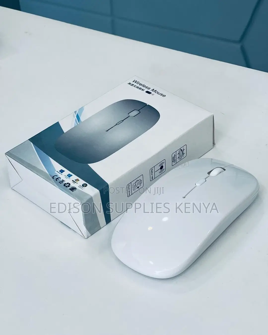 Mouse Bluetooth Wireless Rechargeable Computer Mouse Gaming, Laptop Tv