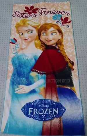 Kids Cartoon Themed Towel