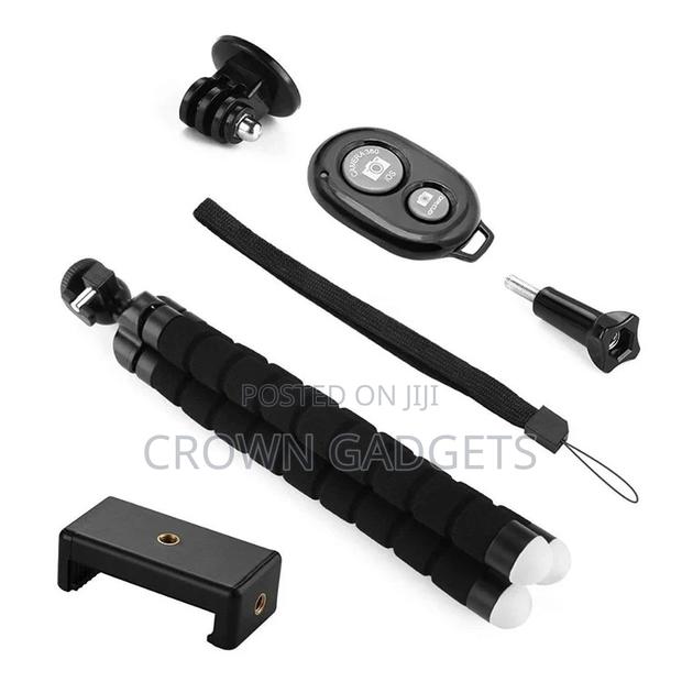 Flexible Tripod, Mini Tripod, With Phone Holder - main view