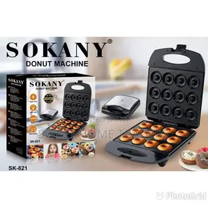 Sokany Non Stick 12 Pieces Doughnut/ Donut Maker Machine